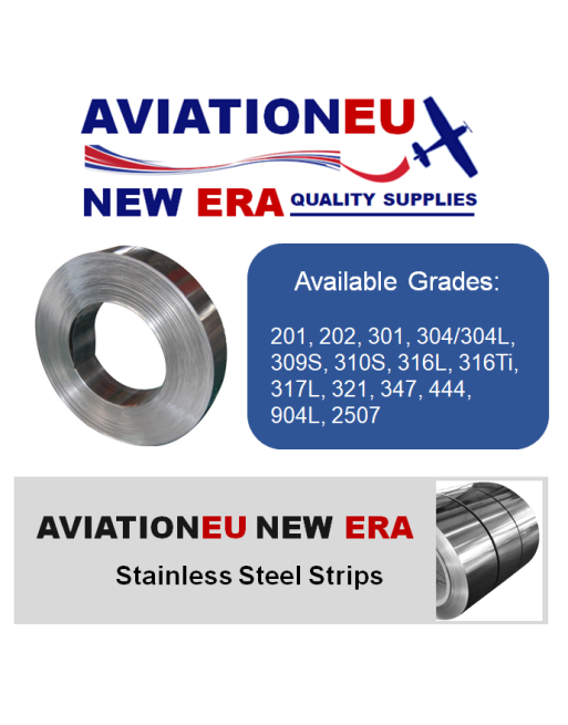 AVIATIONEU NEW ERA Stainless Steel Strips