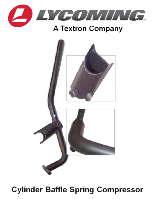 TEXTRON LYCOMING™ Εργαλείο Συμπίεσης Ελατηρίου Διαφράγματος Κυλίνδρου SKU: LYC-CMP-BFLSPRG-CLND