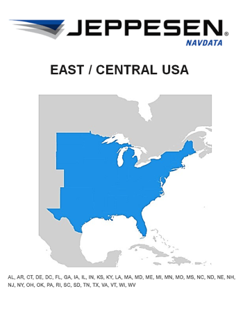 JEPPESEN-NAVDATA-East-Central USA