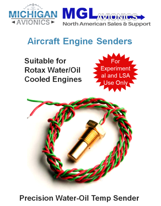 MGL AVIONICS Aircraft Engine Sensors SKU: MGL-SENS-ENG