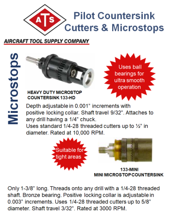 AICRAFT TOOL SUPPLY (ATS) Εργαλεία Κοπής,  Φρεζαρίσματος & Microstops SKU: ATS-CTR-CNSK/MCRSTP