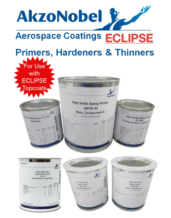 AKZONOBEL Aerospace ECLIPSE (ECL-G) Αεροπορικά Γυαλιστερά (Gloss) Χρώματα (Βαφές) Πολυουρεθάνης SKU: AKZNBL-CTNG-PU-ECL-G