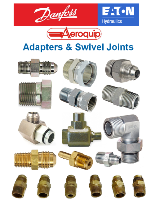 DANFOSS EATON AEROQUIP® Προσαρμογείς & Περιστρεφόμενες Αρθρώσεις SKU: EAQP-HOSEADT