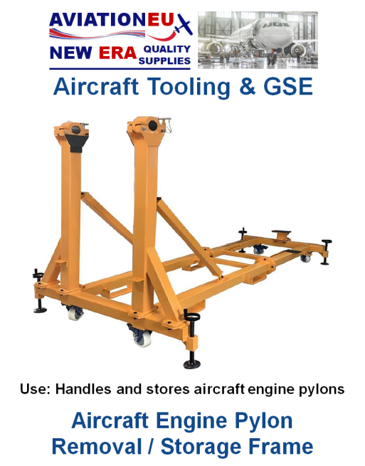AVIATIONEU NEW ERA Εξοπλισμός Αποθήκευσης Πυλώνα Κινητήρα Αεροσκάφους SKU: AVEUNE-FRM-ACFT-PLNSTRG
