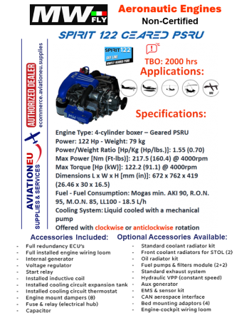 MWfly SPIRIT SKY LINE Αεροναυτικοί Κινητήρες SKU: MWfly-SPIRIT-SKYLINE