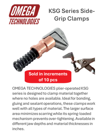 OMEGA TECHNOLOGIES KSG Side-Grip Clamps