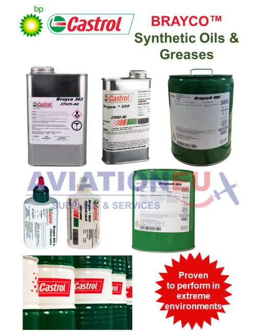 CASTROL® BRAYCO™ 599 Λάδια, Γράσα & Διαλύτες SKU: CSTR-LUB-BRAYCO