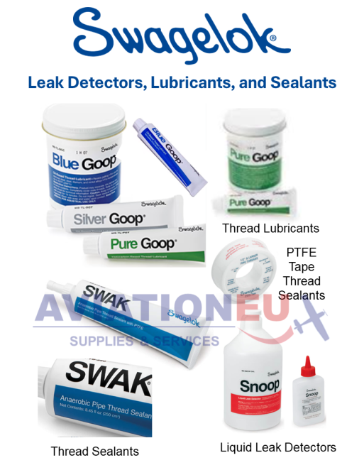 SWAGELOK® Λιπαντικά,Σφραγιστικά & Υλικά Εντοπισμού Διαρροών SKU: SWGLOK-LUB-SLNT