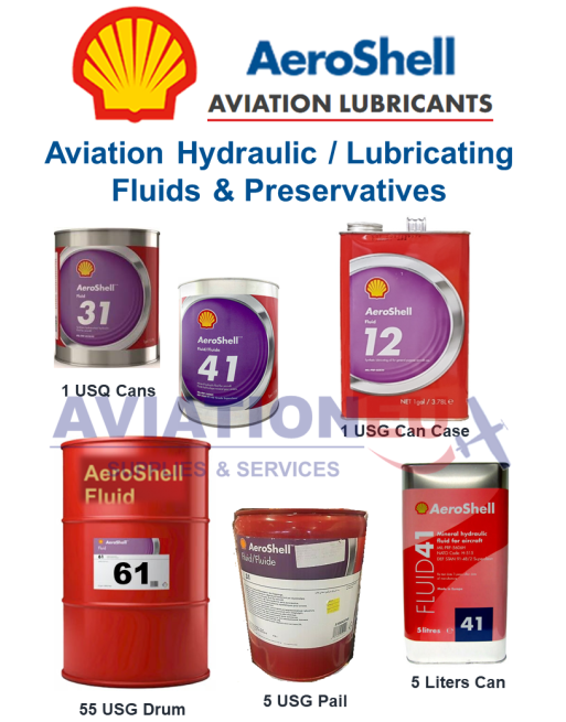 AEROSHELL® Αεροπορικά Υδραυλικά Υγρά,Υγρά Λίπανσης & Συντήρησης SKU: AERSHL-FLD-AVN