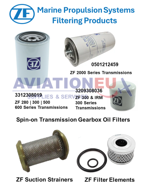 ZF Προϊόντα Φιλτραρίσματος για Θαλάσσια Συστήματα Προώθησης SKU: ZF-FLT-MRN