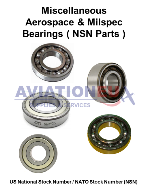Miscellaneous Aerospace & Milspec Bearings (NSN Parts)