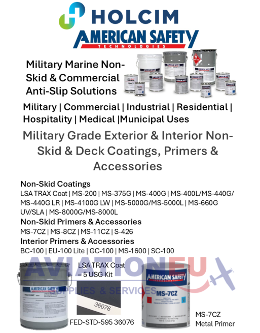 HOLCIM AMERICAN SAFETY TECHNOLOGIES® Αντιολισθητικά Προϊόντα SKU: HOLCIM-CTNG-AST-ANTISLIP