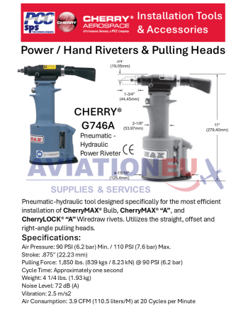 CHERRY® AEROSPACE Εργαλεία & Αξεσουάρ SKU: CHRY-TOOL