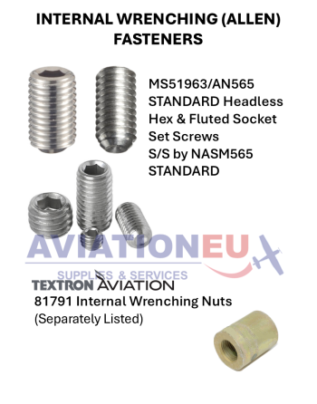NASM565 Socket Set Screws-81791 Internal Wrenching Nut
