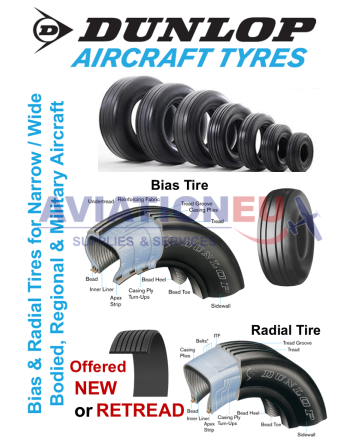 DUNLOP Aircraft Tires
