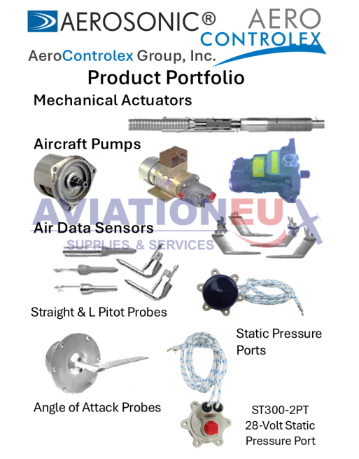 AEROSONIC- AEROCONTROLEX - AERO INSTRUMENTS Product Portfolio