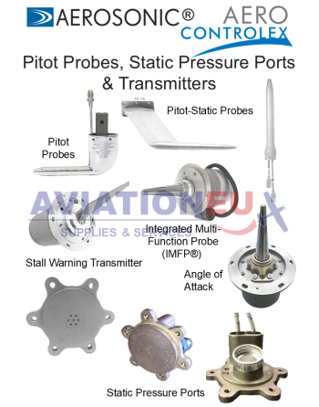 AEROSONIC- AEROCONTROLEX Pitot Probes,Static Pressure Ports & Transmitters