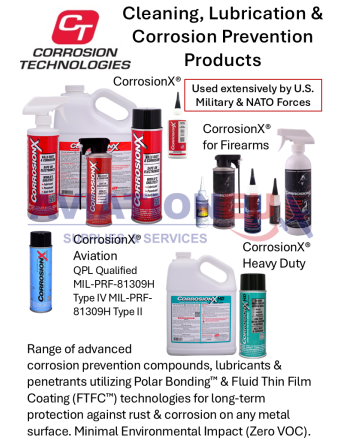 CORROSION TECHNOLOGIES Cleaning, Lubrication & Corrosion Prevention Products