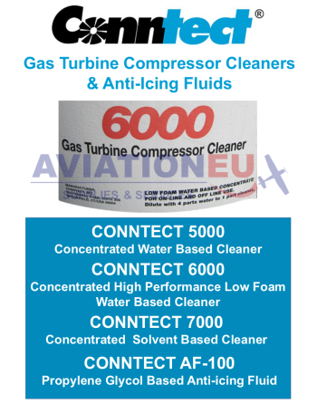 CONNTECT® Gas Turbine Compressor Cleaners & Anti-Icing Fluids