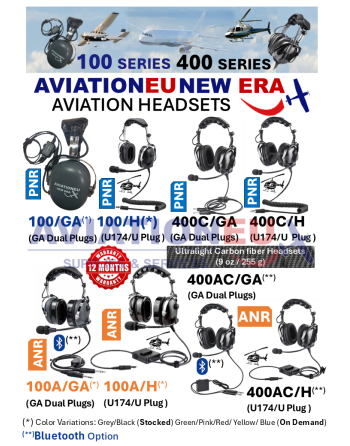 AVIATIONEU NEW ERA Aviation Headsets