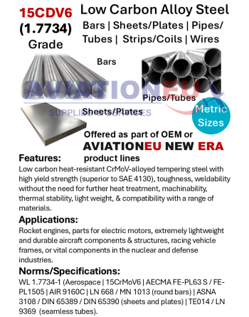 5CDV6 1.7734 Alloy Steel Metals