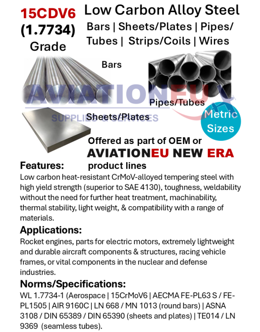 5CDV6 1.7734 Alloy Steel Metals