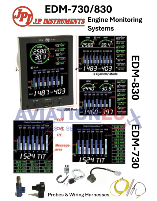 JPI EDM 730/830 Engine Monitoring Systems
