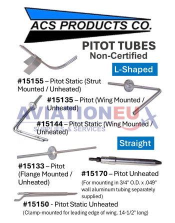 ACS Pitot Tubes