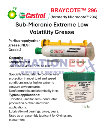 CASTROL® BRAYCO™ Oils, Greases & Solvents SKU: CSTR-LUB-BRAYCO
