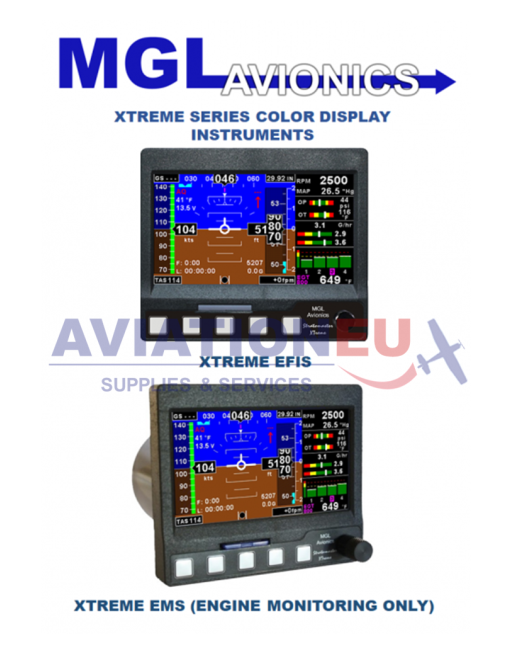 MGL AVIONICS STRATOMASTER XTREME Σειρά EFIS / EMS Όργανα (Μη Πιστοποιημένα) SKU: MGL-EFIS/EMS -STRATOMASTER-XTREME