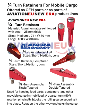 ¼ Turn Retainers For Mobile Cargo