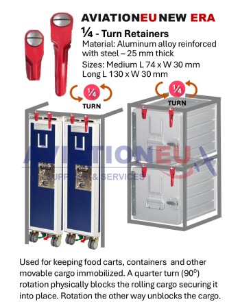 AVIATIONEU NEW ERA Τρόλευ Εξυπηρέτησης Επιβατών Μέσων Μεταφοράς & Αξεσουάρ SKU: AVEUNE-TRL-GAL