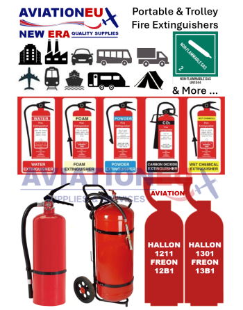 AVIATIONEU NEW ERA Portable-Trolley Fire Extinguishers