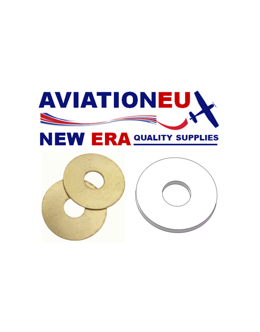 AVIATIONEU NEW ERA DIN9021 Ορειχάλκινες Ροδέλες SKU: AVEUNE-WSHR-BRS-DIN9021