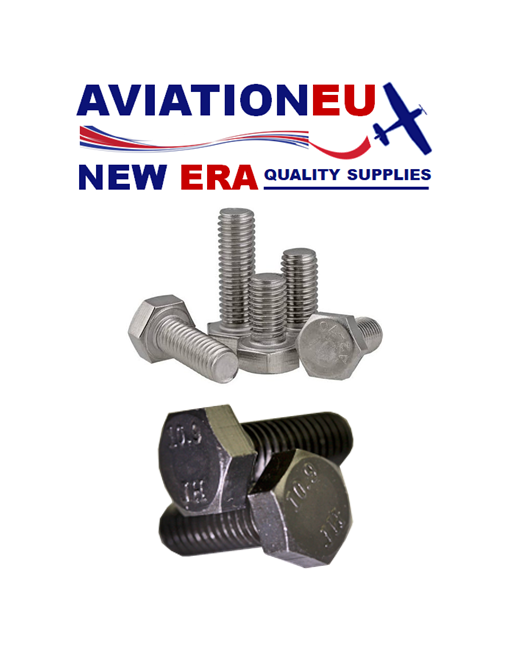 AVIATIONEU NEW ERA Σειρά ASTM A324 Κλάση 10.9 Εξάγωνο Μπουλόνια από Αθρακούχο Χάλυβα SKU: AVEUNE-BLT-ASTM-A324-10.9-CSTHEX