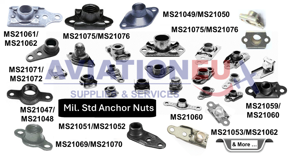Military Standard Anchor Nuts